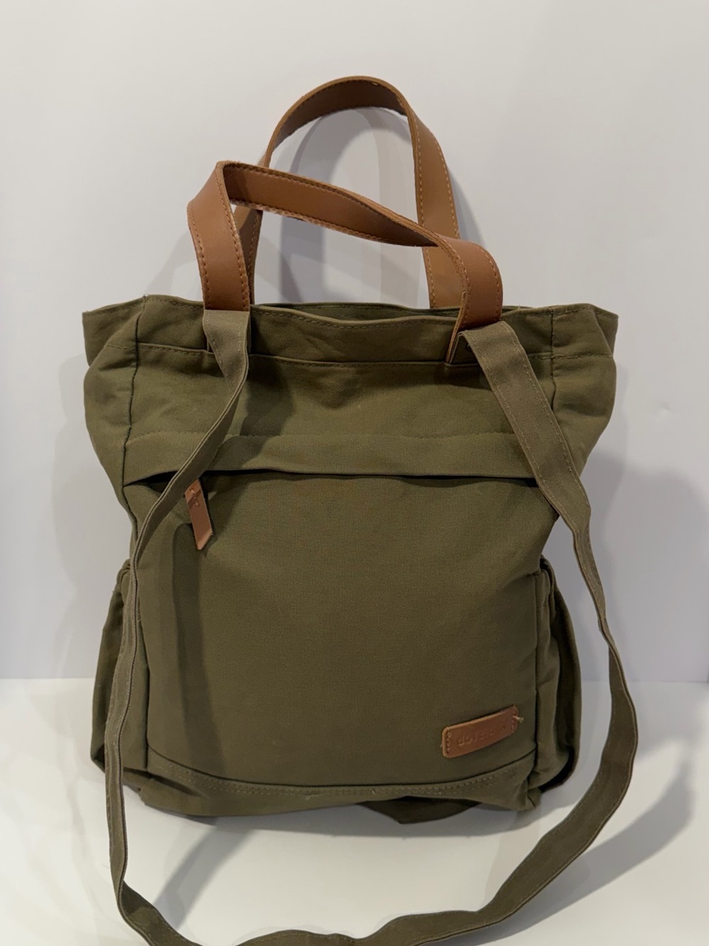 dōTERRA convertible canvas tote backpack